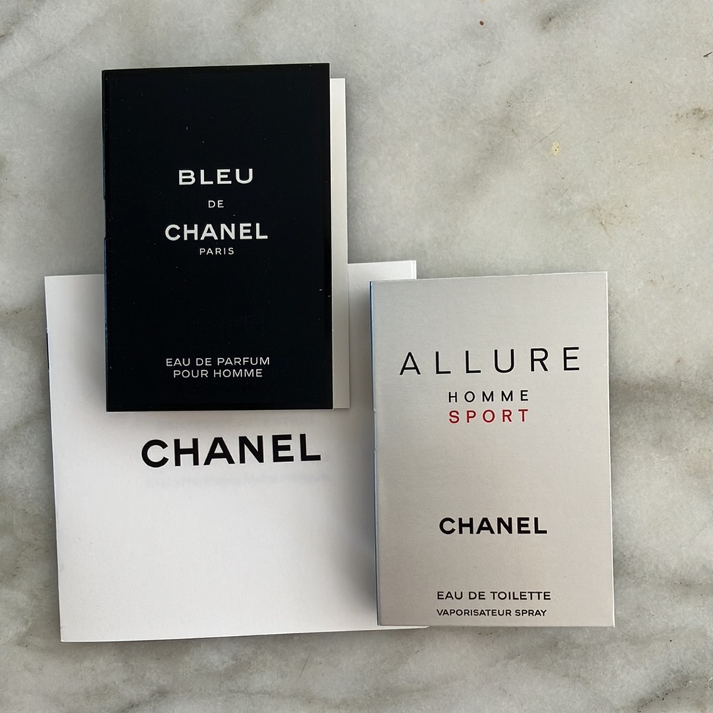 New Chanel Eau de Parfum Eau de Toilette for Men Bleu Allure Homme Sport